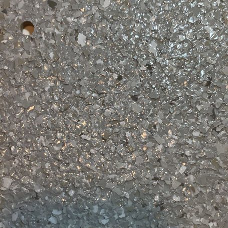 Decorative poly Chip Color Pumice Base Light Gray Size 1/4